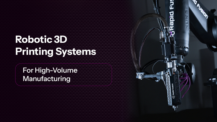 Robotic 3D Printing Systems for High-Volume Manufacturing