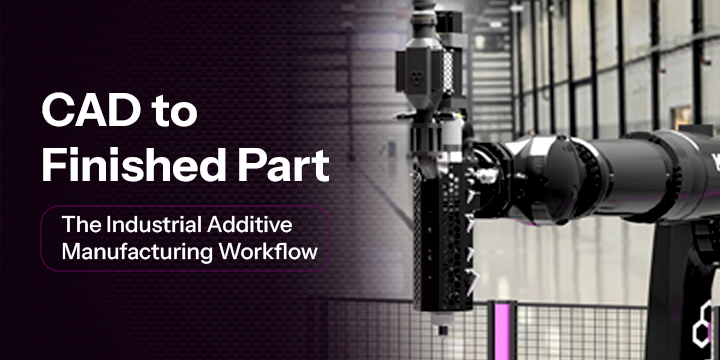 CAD to Finished Part: The Industrial Additive Manufacturing Workflow