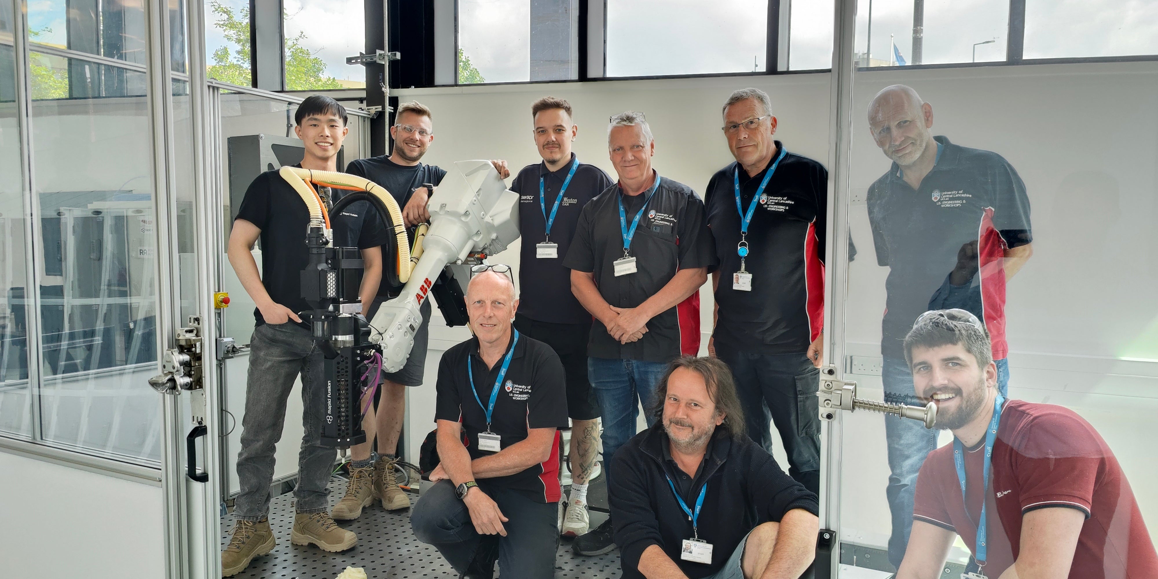 Rapid Fusion -  AM Robotic Partners with UK Universities & Research Centres