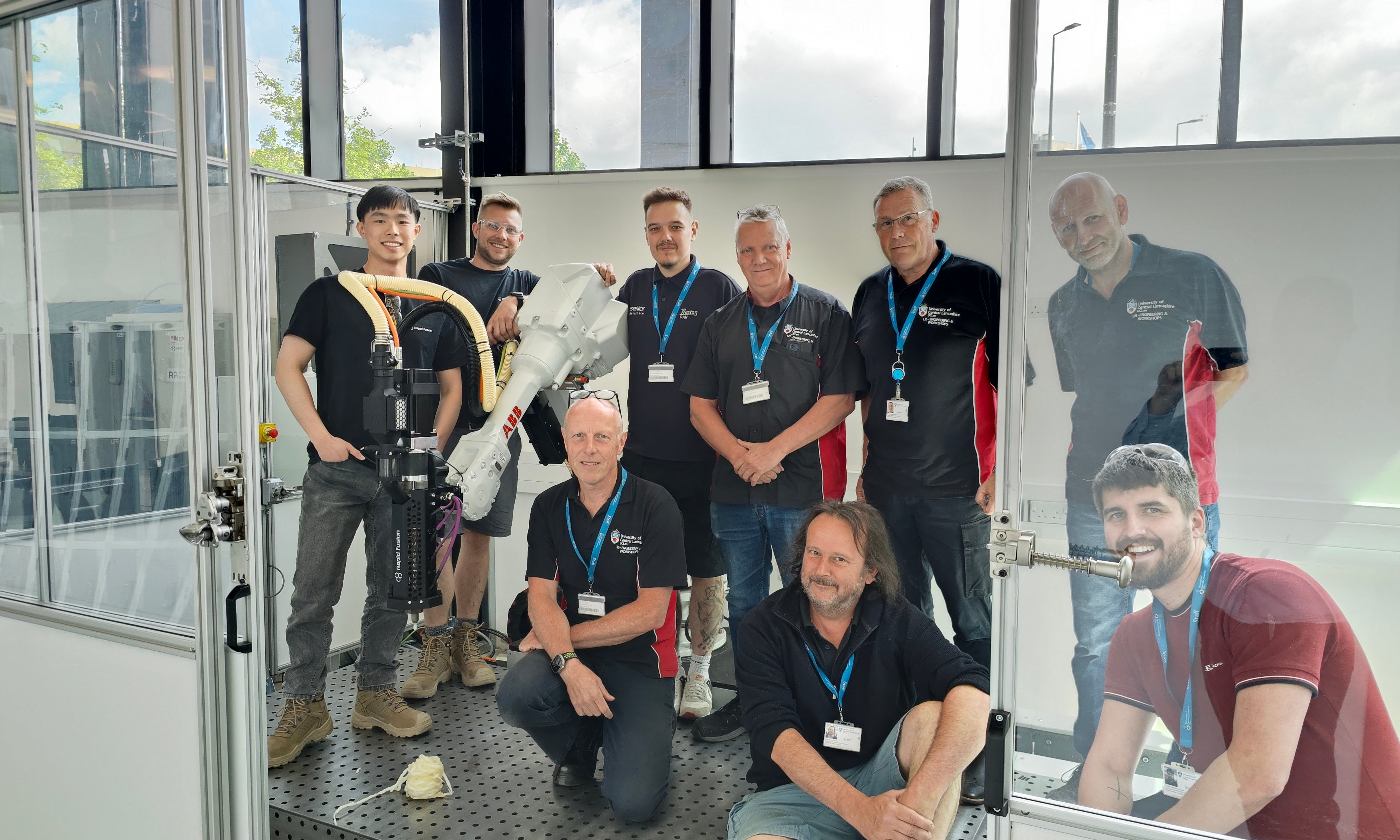 Rapid Fusion -  AM Robotic Partners with UK Universities & Research Centres