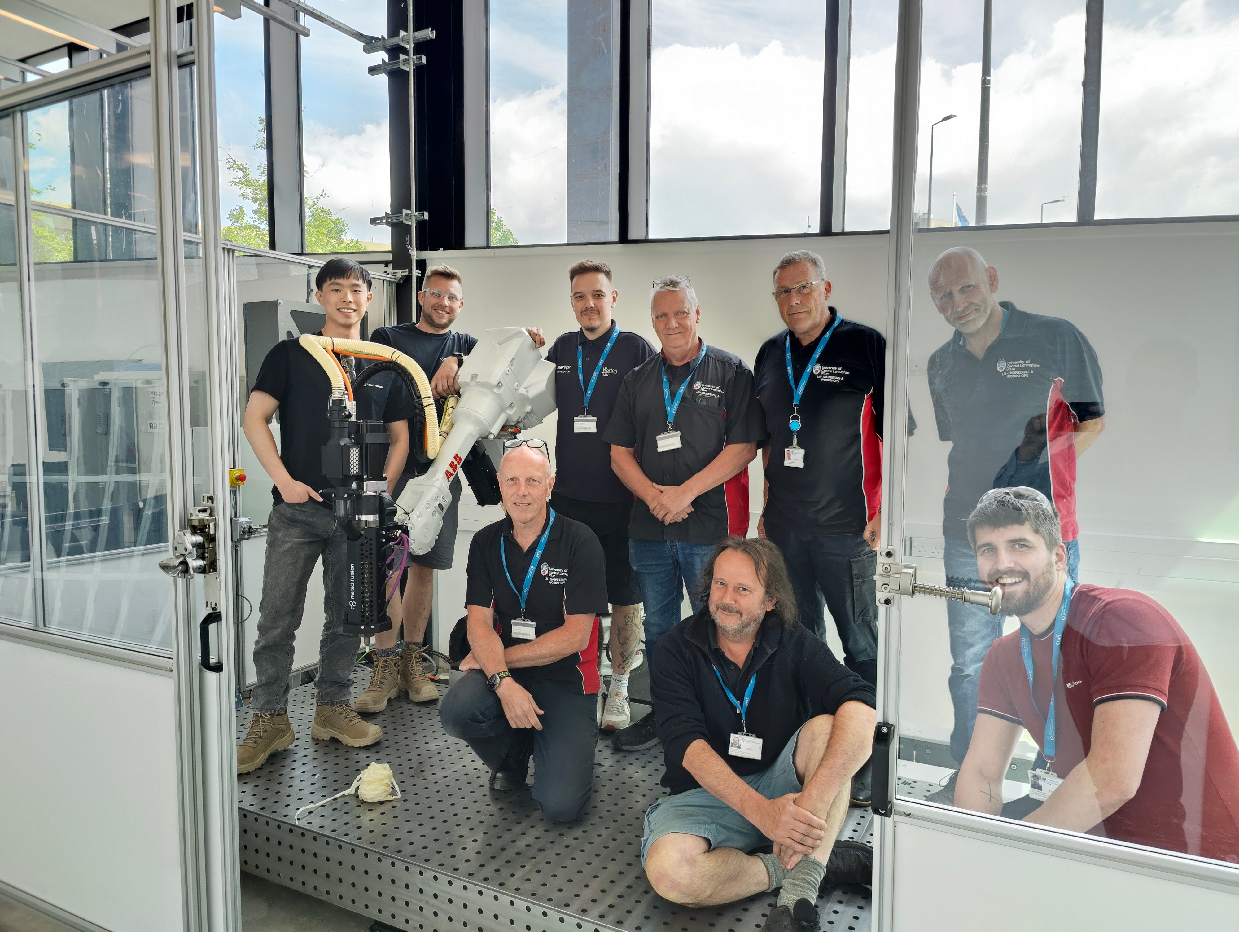 Rapid Fusion -  AM Robotic Partners with UK Universities & Research Centres