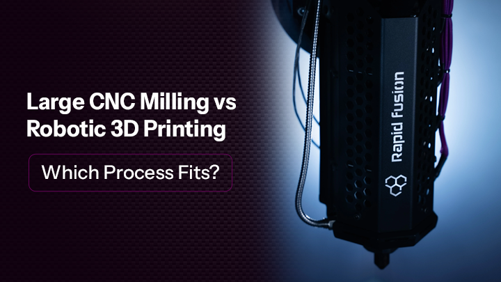 Large CNC Milling Machines Vs Robotic 3D Printing: Which Process Fits?