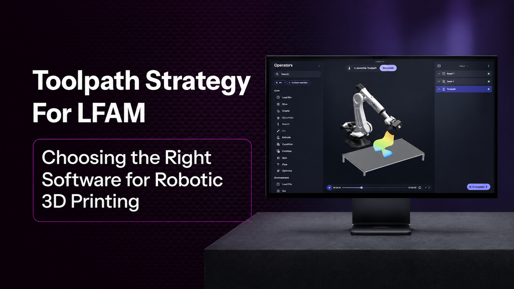 Toolpath Strategy for LFAM: Choosing the Right Software for Robotic 3D Printing