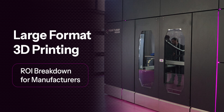 Is Large Format 3D Printing Worth It? ROI Breakdown for Manufacturers