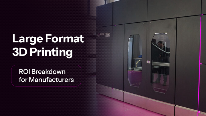 Is Large Format 3D Printing Worth It? ROI Breakdown for Manufacturers
